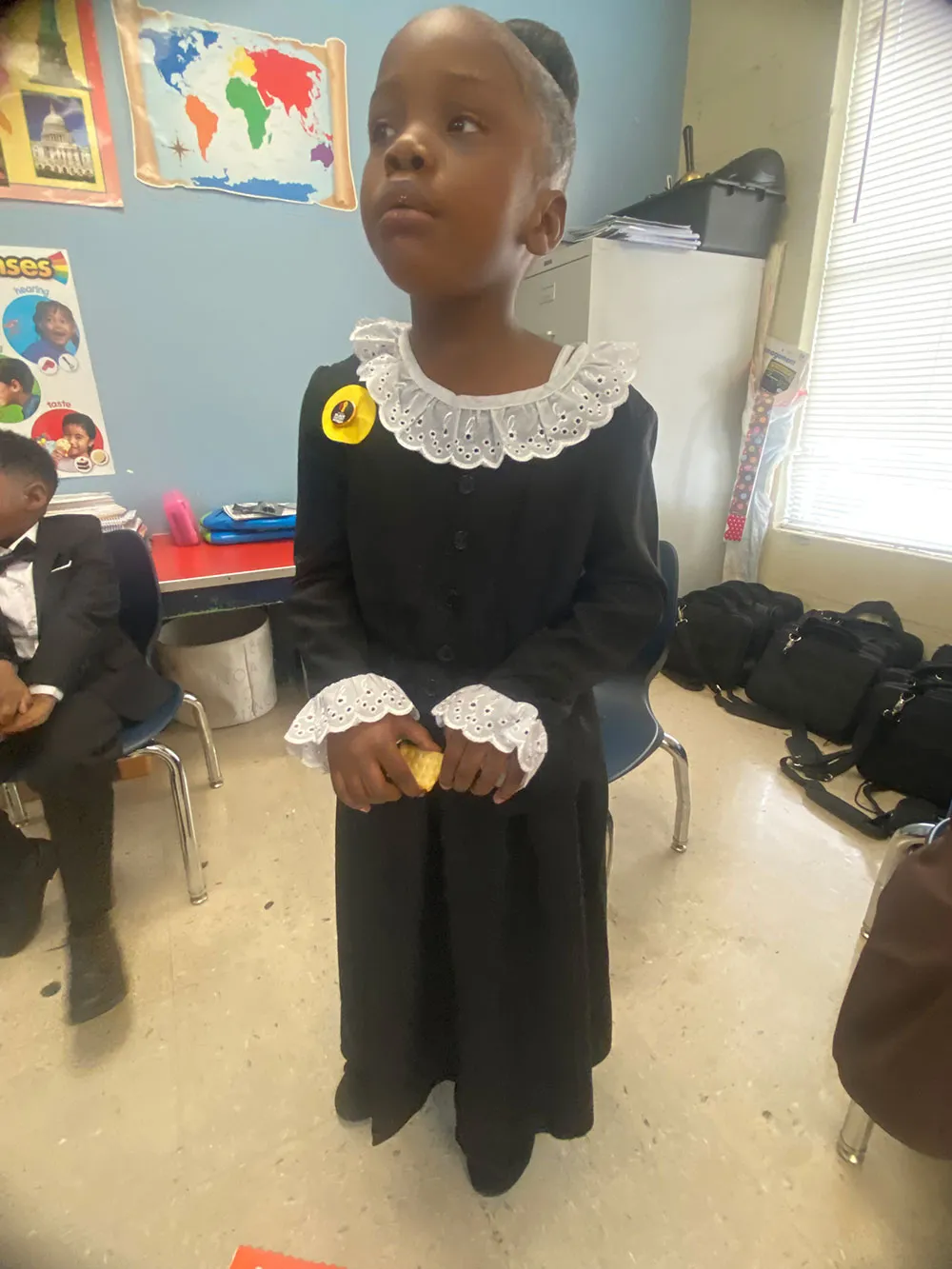 Wax museum exhibit
