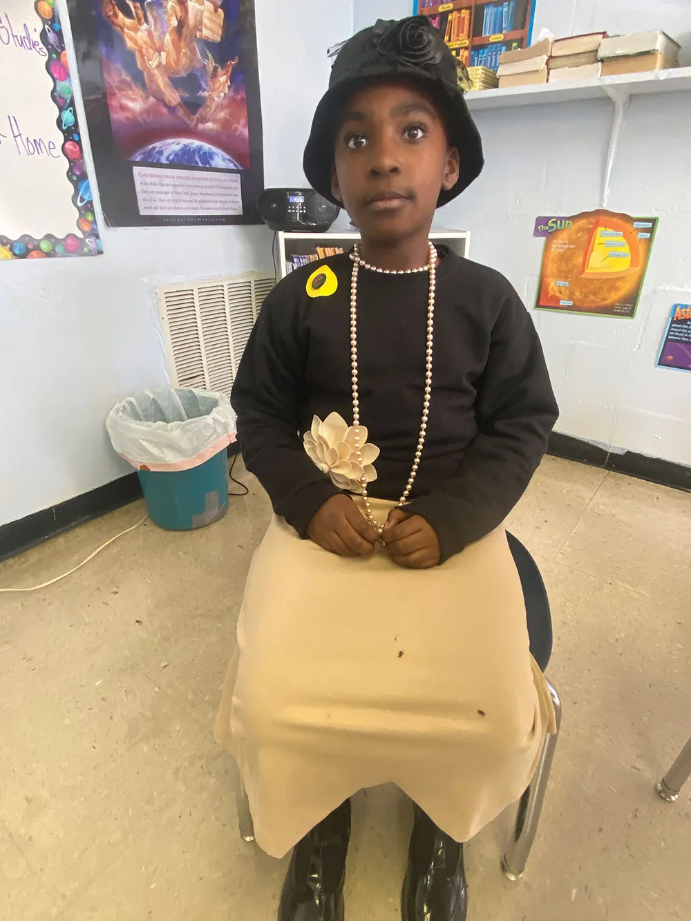 Historical figure portrayal