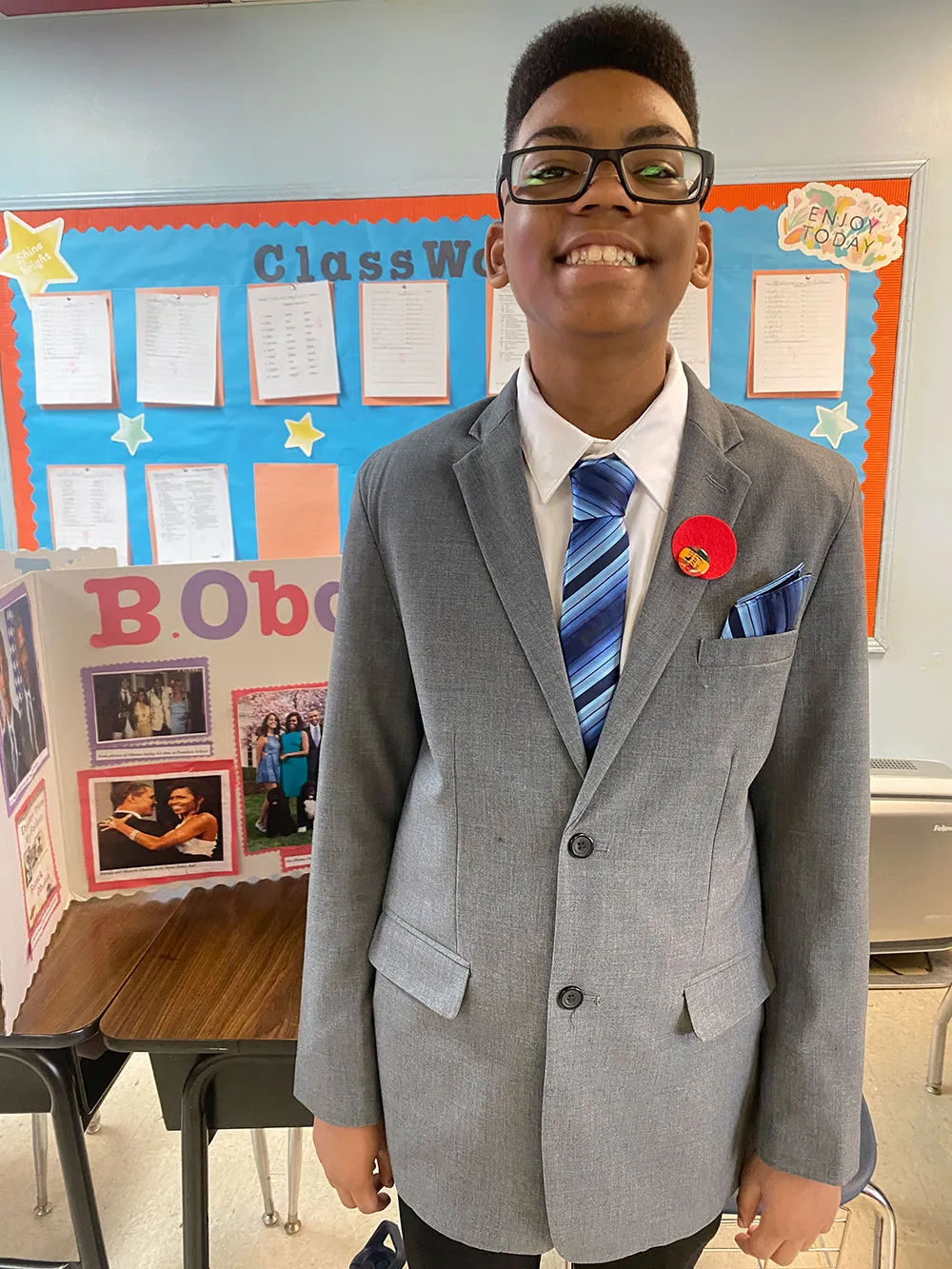 Wax museum exhibit
