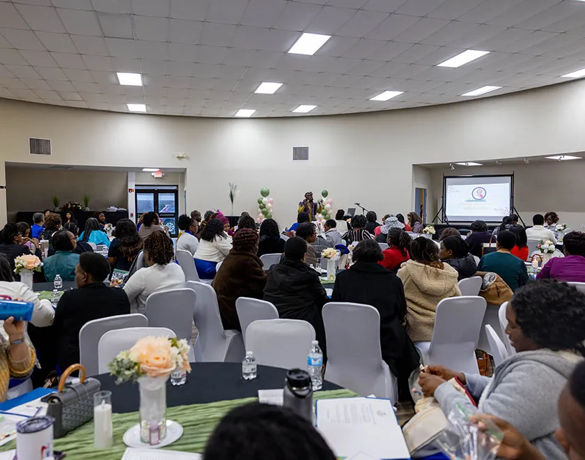 Leadership workshop at the conference