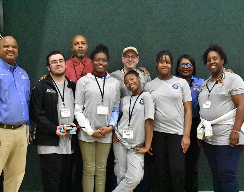 Robotics tournament awards ceremony