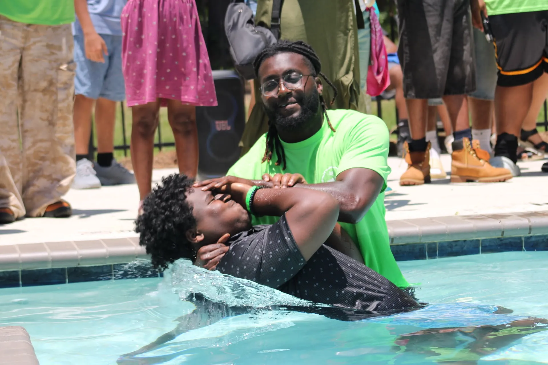 Baptism at Summer Camp 2026